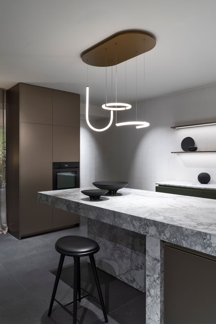 Luxury kitchen closeup